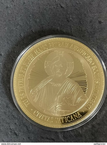 Medaille 2017 pape - be,