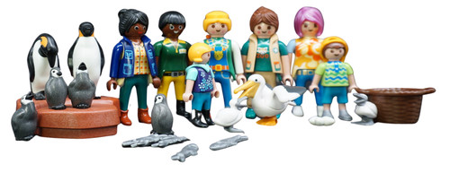 Playmobil zoo figurines