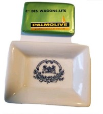 Porte Savon  Compagnie des Wagons Lits Orient Express avec son savon Palmolive 
