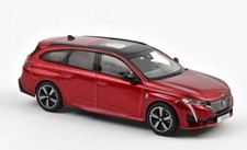 NOREV - Voiture de 2021 couleur rouge – PEUGEOT 308 SW GT - 1/43 - NOREV473938