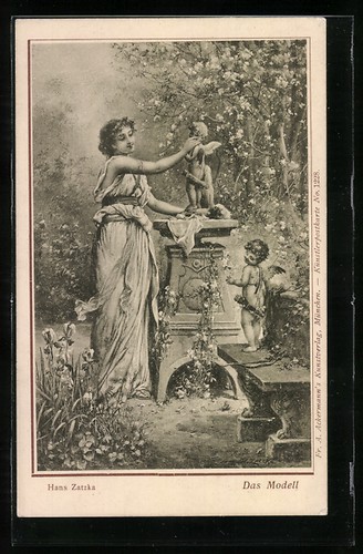 Carte postale artiste - carte,