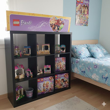 Fronton / Enseigne LEGO FRIENDS PLV | Aimants | 133x32 cm / ULTRA RARE