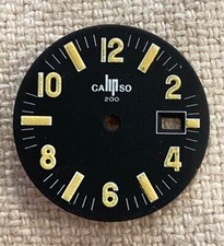 NEUF DE STOCK @ CADRAN DE MONTRE LIP MODELE CALIPSO 200 @ LIP DIAL @ WATCH NOS