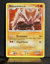 carte Pokémon 122/147 Rhinocorne Lv.23 70 PV Platine VS NEUF FR