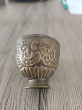 Ancienne tasse a vin café coupe Ottoman Tombak Tombac Metal 18eme