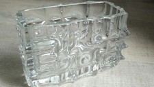 Rare vase en cristal de boheme