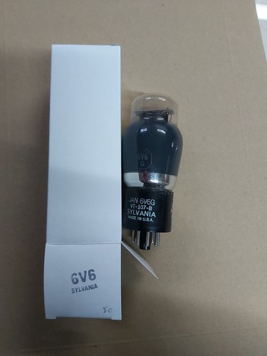 6v6g vacuum tube - tube, matched