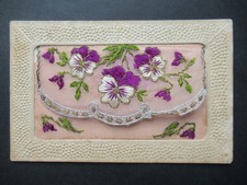 CARTE BRODEE - Carte avec pochette + Bonnet - Embroidered Card