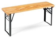 Banc de Bois Pliant Léger