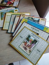 Calendriers Almanachs des PTT