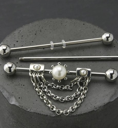 Chaîne pendante perles - pendante,