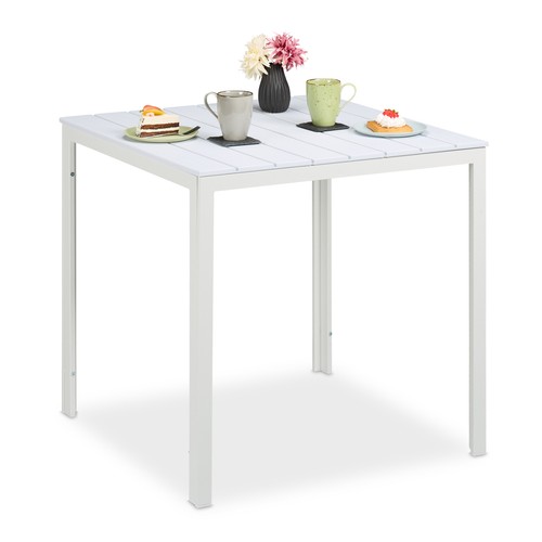 Table jardin aspect bois - de,