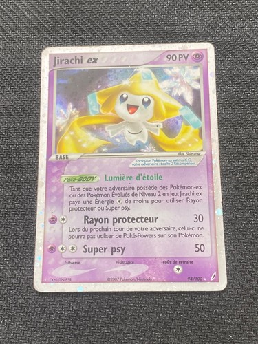 Carte pokémon jirachi - pokémon, ex