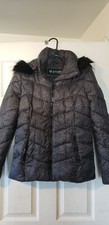Women's black and white down puffer Guess Jacket size S