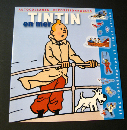 Tintin autocollants hergé - hergé, ed