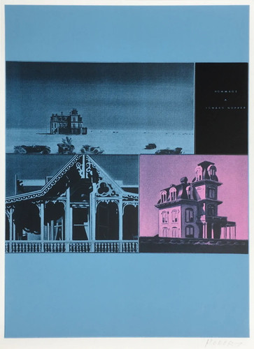 Jacques monory sérigraphie - jacques,