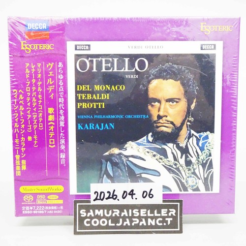 Esoteric verdi otello karajan - esoteric,