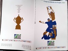 RUGBY   2007 FRANCE Document Philatélique Officiel 07545