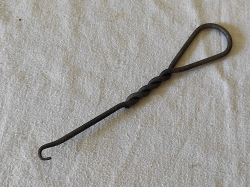 Ancien crochet tire lacets en - ancien,