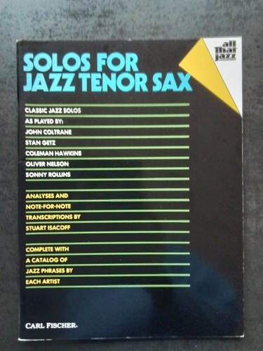 Partition solos for jazz - partition,