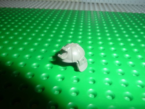 Lego olddkgray headgear helmet - headgear,