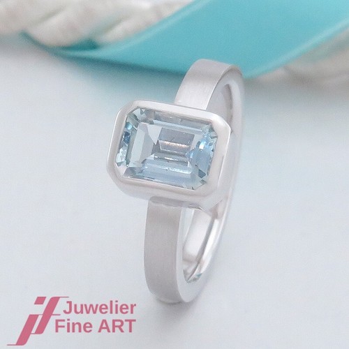 Bague avec aigue marine - -, 1