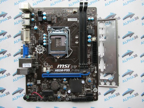 Msi h81m p33 - carte, mère