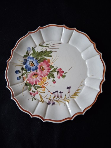 Ancienne assiette décorative - ancienne,