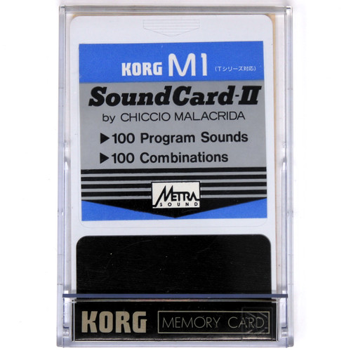 Korg metra sound - metra, card