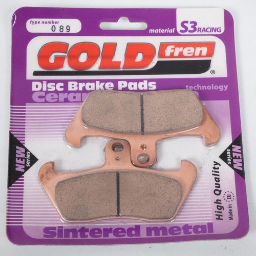 Plaquette frein gold - de,