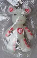 POPOBE ours bear porte clef KEYCHAIN lanyard love @ mail phosphorescent 1 édit° 