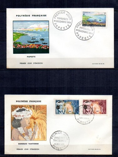 Polynesie francaise lot 2 - lot, de
