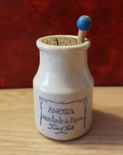 Moutardier en grès - AMORA - Moutarde de Dijon