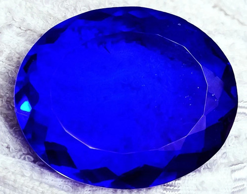 Topaze bleue naturelle - topaze,