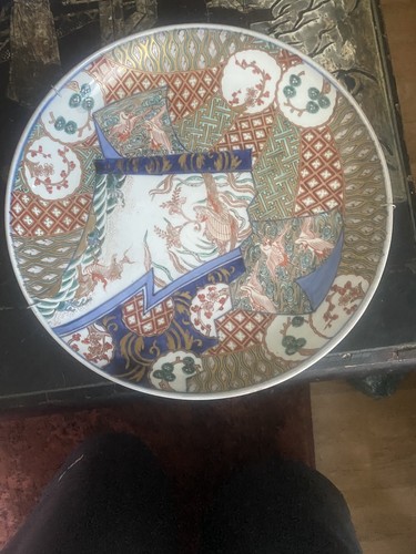 Grande assiette imari - grande,