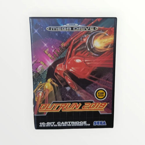 Outrun 2019 mega drive complet - mega,