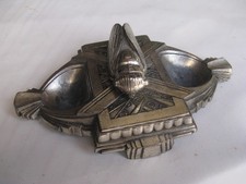 cendrier métallique - à la