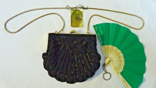 Black beaded shell - black,