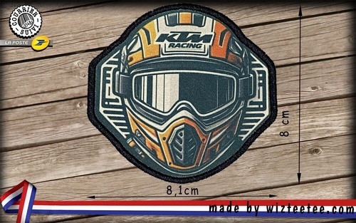 Patch ktm racing casque - patch, à