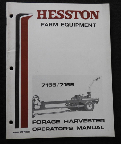 1980 véritable hesston 7155 - véritable,