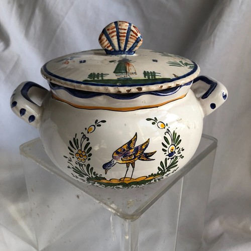 Sucrier faience - faience, d'