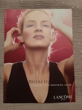 Publicité papier Parfum. Lancôme Miracle de 2000 patch - Perfume Ad