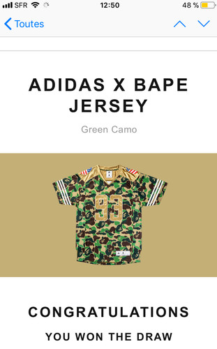 Adidas bape jersey green - adidas,