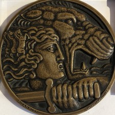 MÉDAILLE EN BRONZE LAVRILLIER