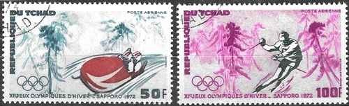 Timbres sports hiver ski - timbres,
