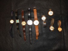 Lot de 9 montres YEMA - FESTINA - AIRIN - LOV - DUPONT - LANNIER - CITIZEN - ...