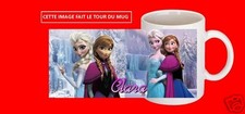 mug tasse ceramique reine des neiges avec prénom au choix réf 54