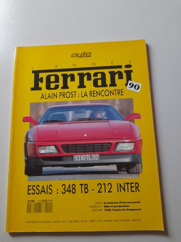 Livre année ferrari 1990 - l'année,