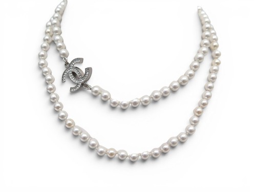Neuf collier chanel logo - collier,