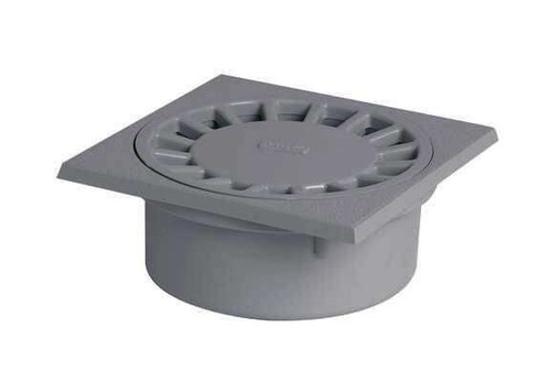 Siphon cour 15x15cm - 15x15cm, sorties